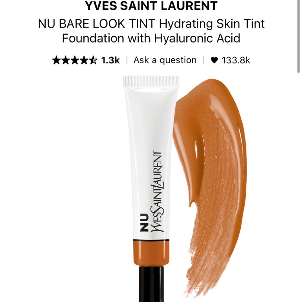 NEW Yves Saint Laurent YSL NU Bare Look Tint